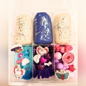 Unicorn Handmade Playdough Sensory Play Set